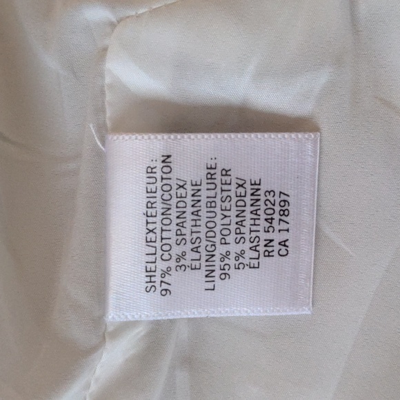 Banana Republic beige blazer sz 6 - Picture 3 of 5